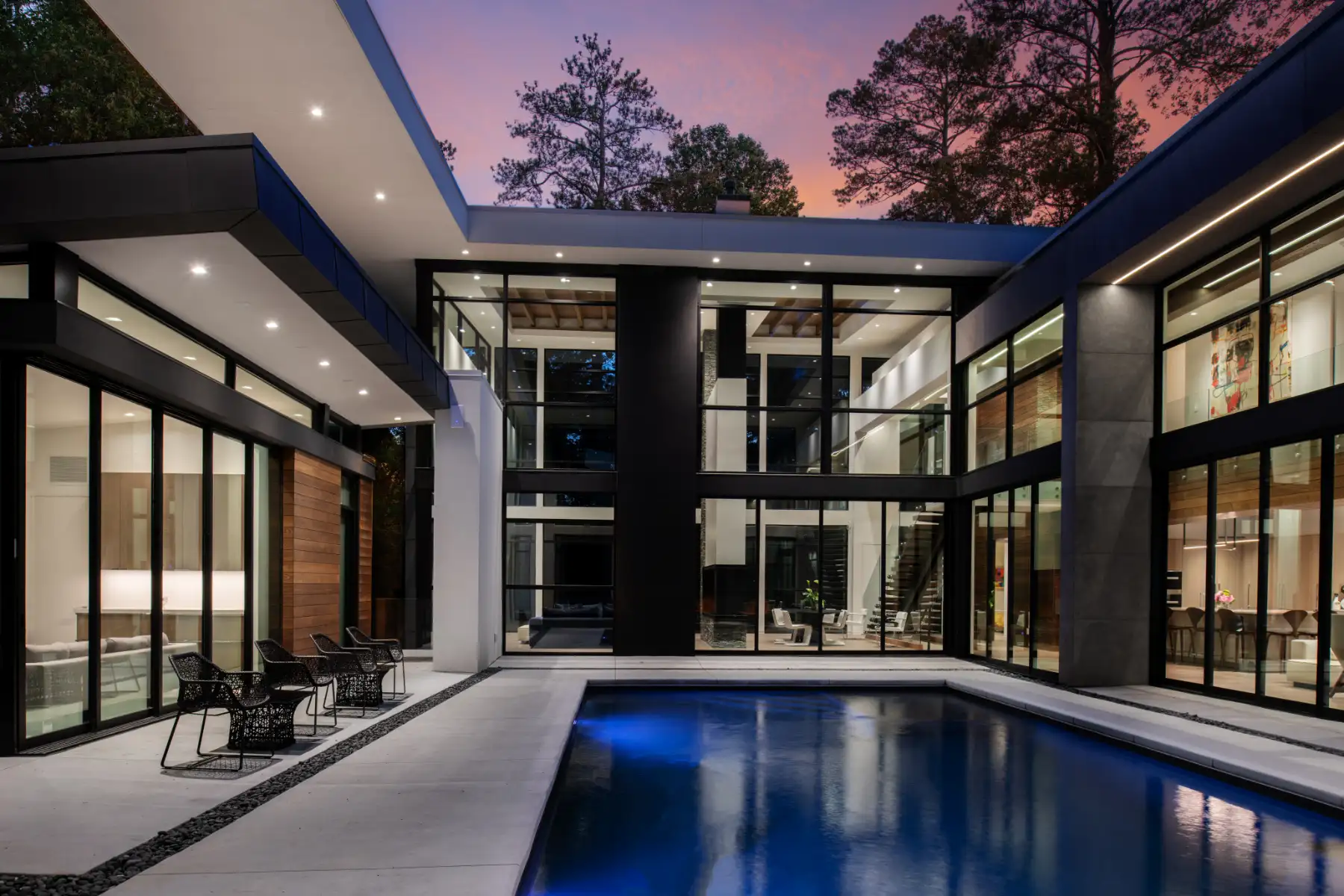 modern custom home