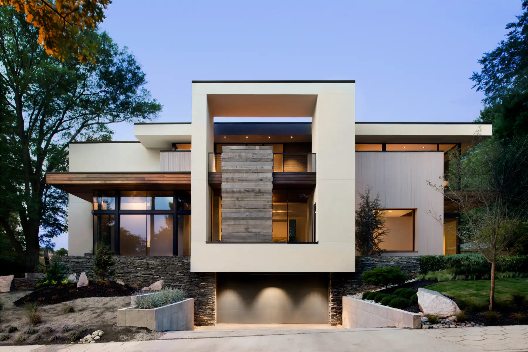 Modern large home