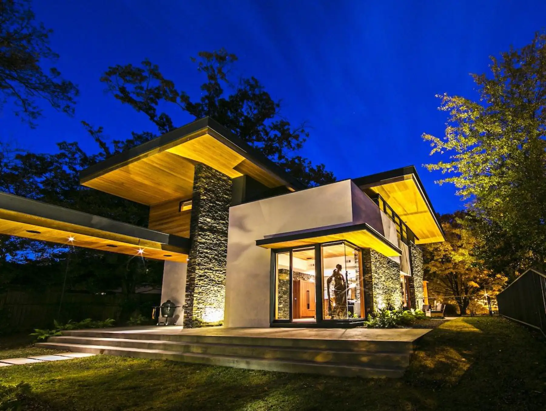 Modern home rendering
