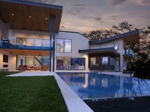 Luxury pool area renovation in Atlanta, GA